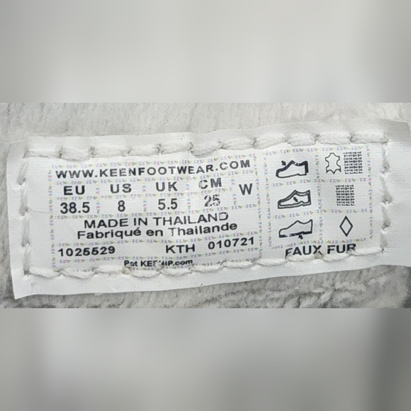 KEEN Terradora 2 Wintry Waterproof Rosin / Orange Snow Boots Women's Size 8 - Picture 9 of 9